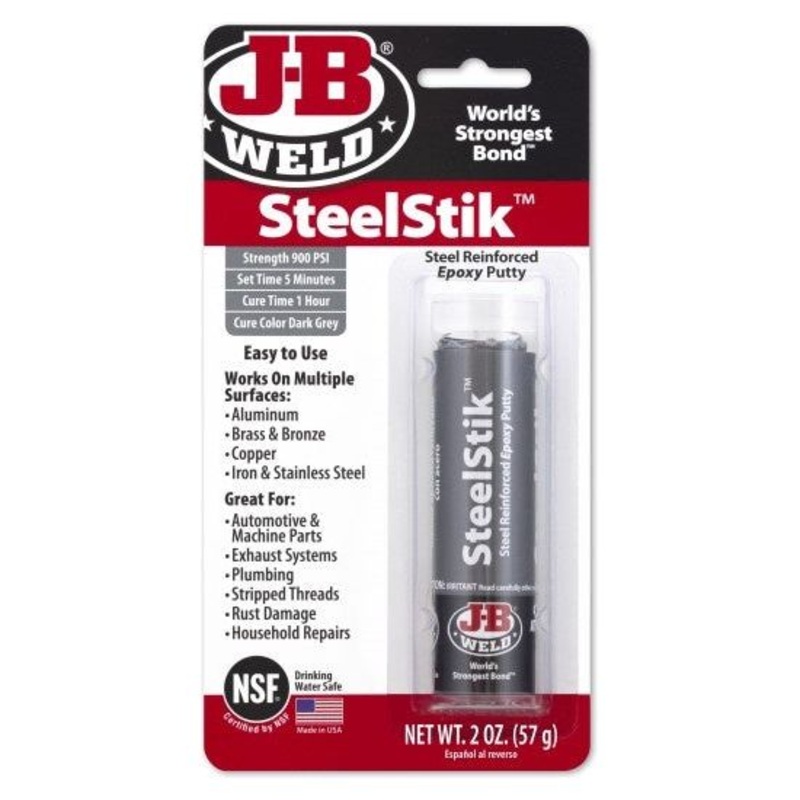 JB Weld SteelStik Epoxy Putty Stick