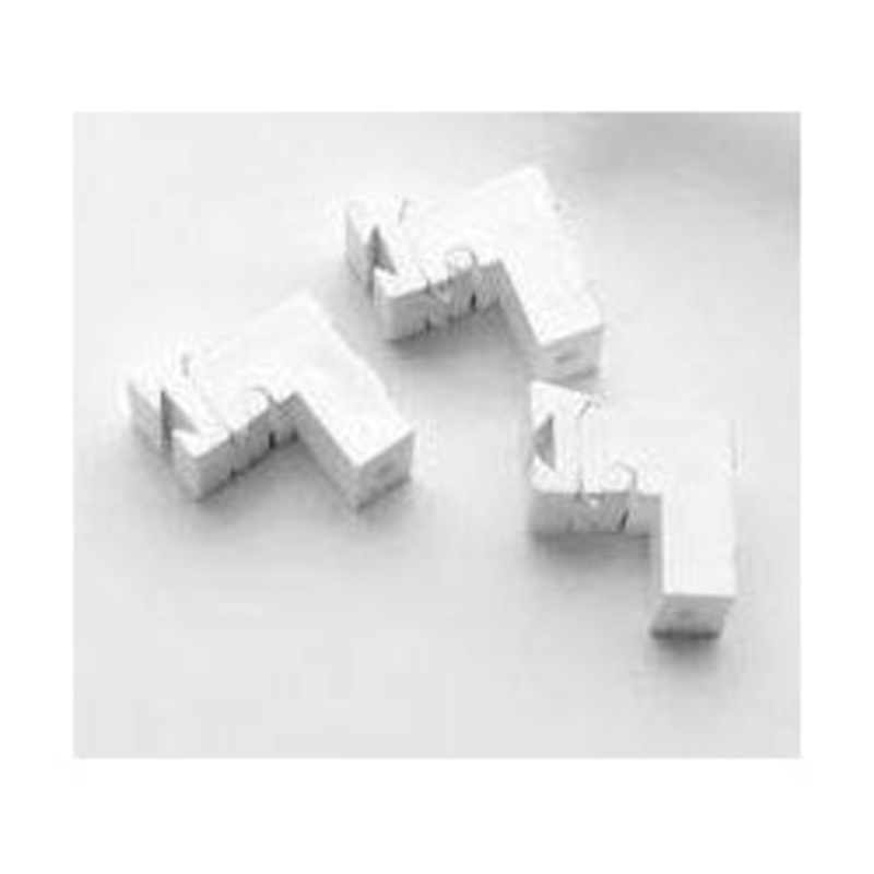 Universal Curtain Track Brackets  White (Pack of 5)