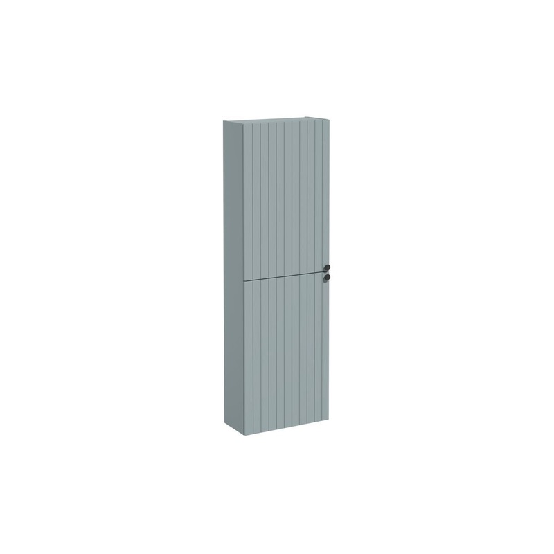 VitrA Root Groove 55cm 2 Door Slim Tall Unit (LH Hinge) – Matt Fjord Green