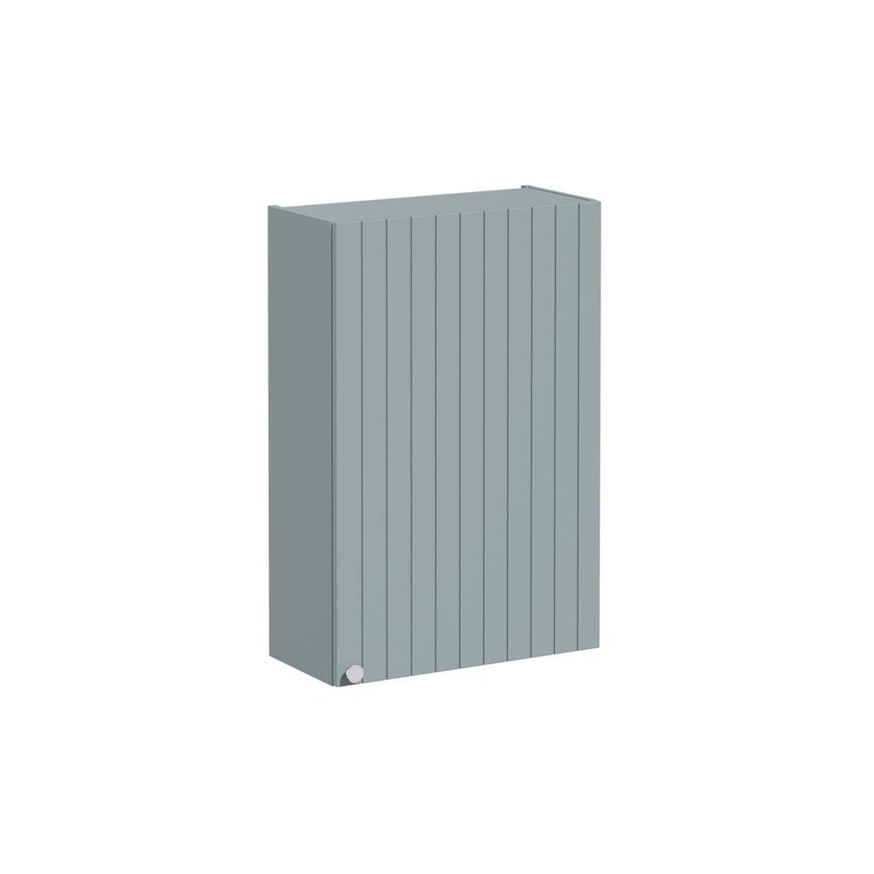 VitrA Root Groove 60cm 1 Door Upper/Wall Unit (RH Hinge) – Matt Fjord Green