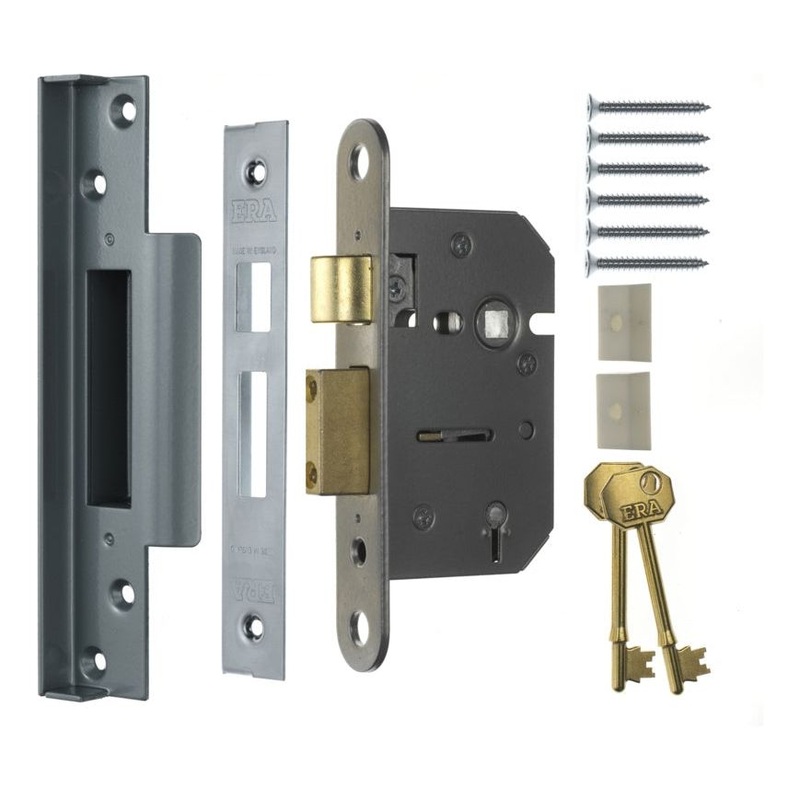 Era Viscount Rebate Set|63mm Satin|Brass 63mm