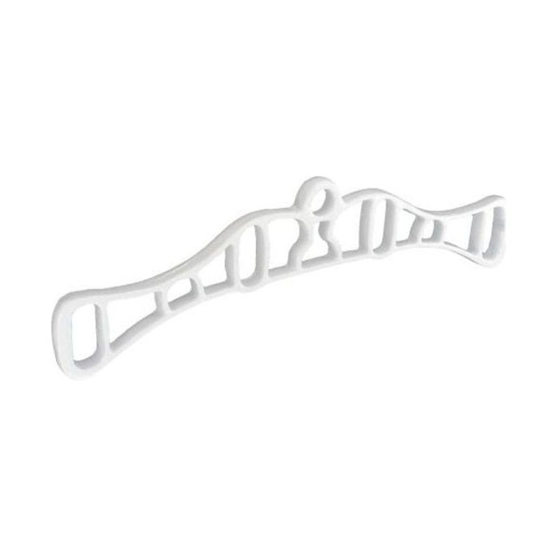 Securit Rack Ends White (2)|350mm