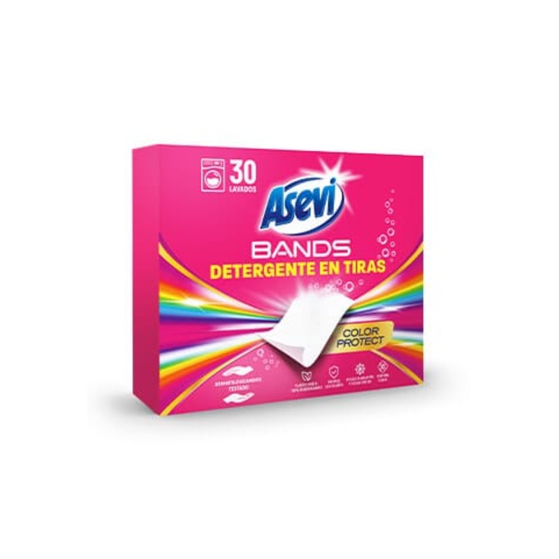 Asevi Detergent Sheets Colour Protect Pk30