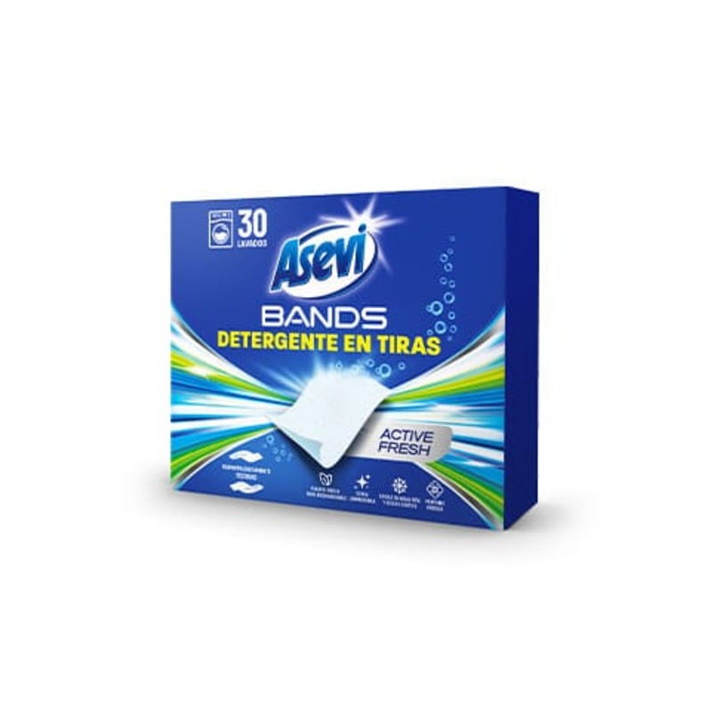 Asevi Detergent Sheets Power Fresh Pk30