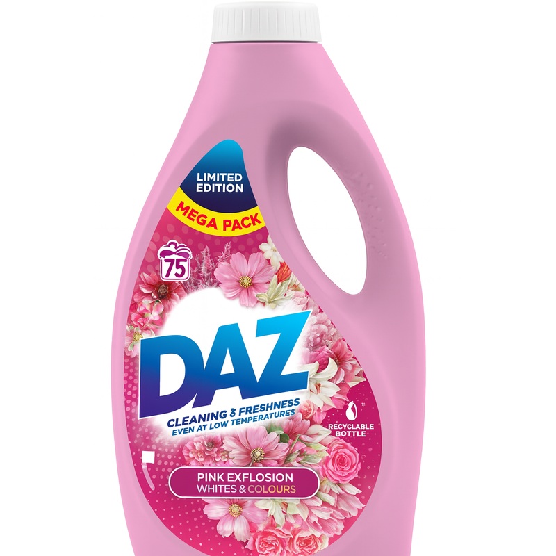 Daz Laundry Liquid Detergent Wht/Col 75wsh