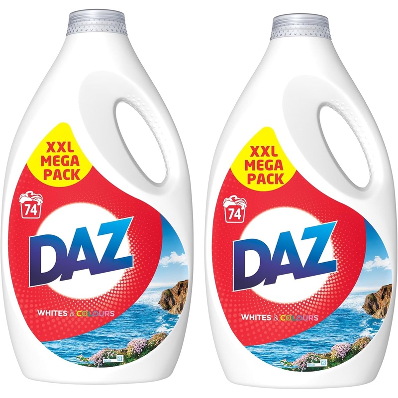 Daz Washing Liquid|2.8kg (74 Wash)|1.8kg (47 Wash)