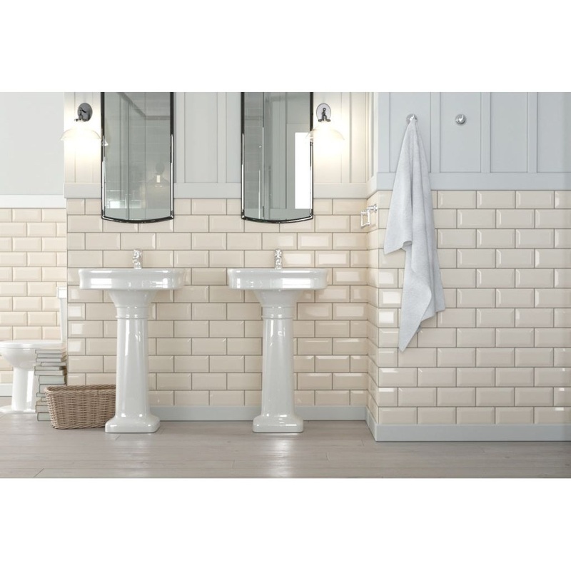 Golden Tile Bevel Metro Wall Tile 20 x 10cm