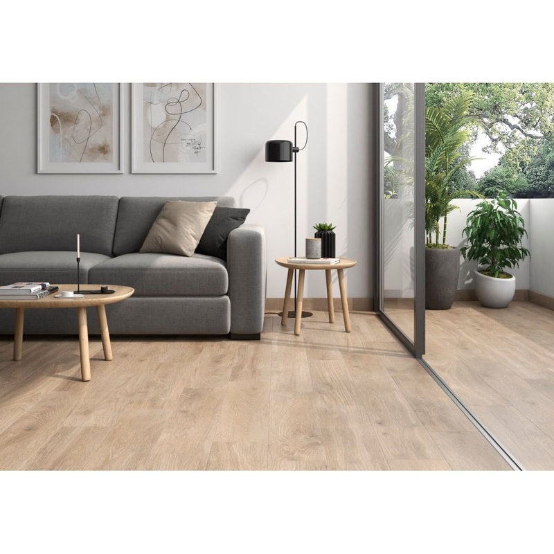 Prissmacer Galia Natural Wood Effect Porcelain Tile 25 x 70cm 1.05m2, 7 Tiles Per Box