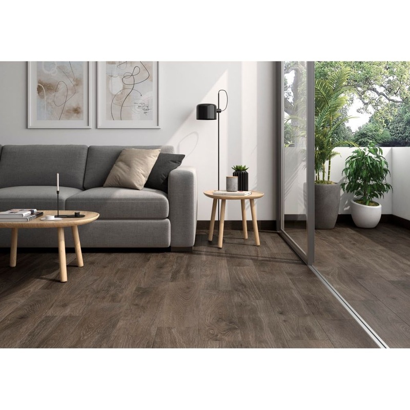 Prissmacer Galia Wenge Wood Effect Porcelain Tile 25 x 70cm 1.05m2, 7 Tiles Per Box