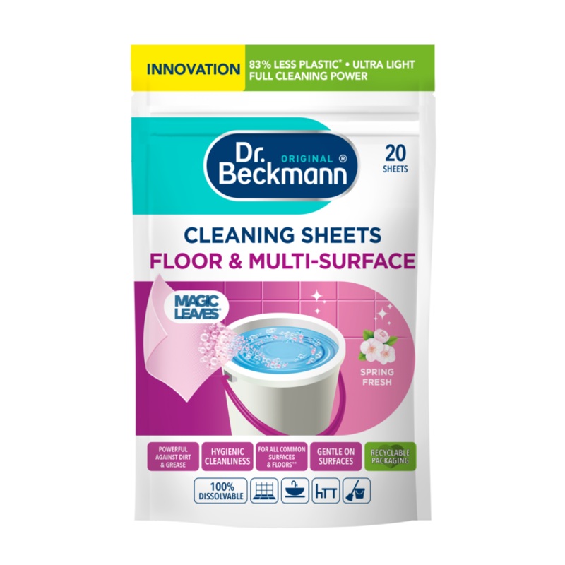 Dr Beckmann Cleaning Leaves 20 Sheets Spring Fresh