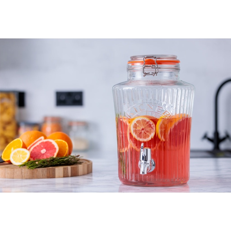 Kilner Clip Top Drinks Dispenser 5L