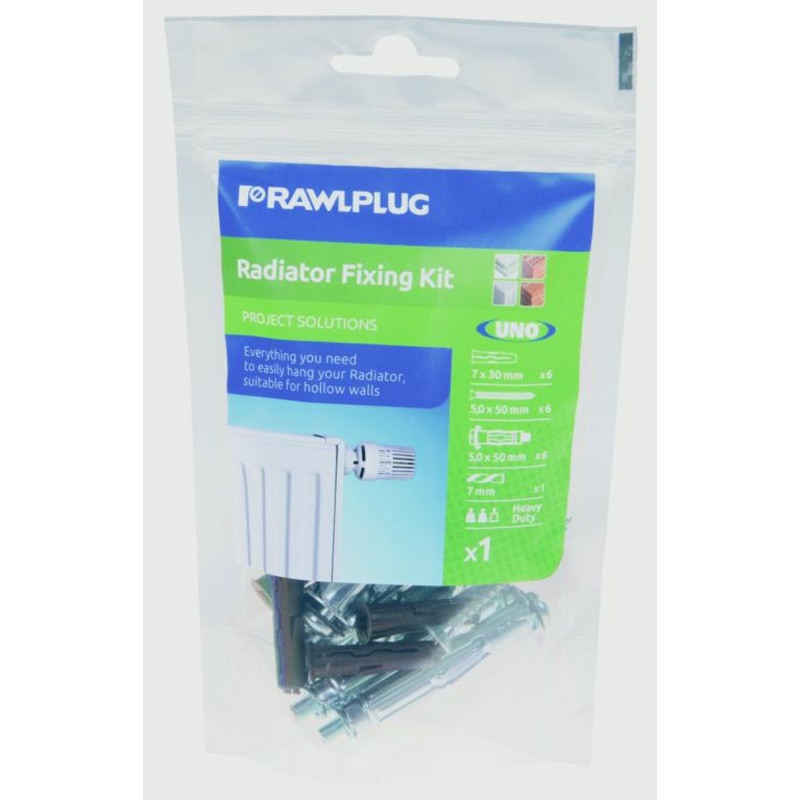 Rawlplug Radiator Fixing Kit
