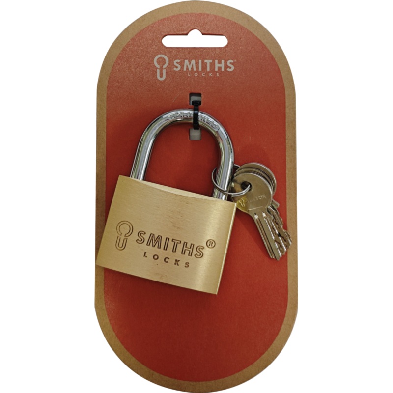 Smiths Locks Brass Padlock 60mm