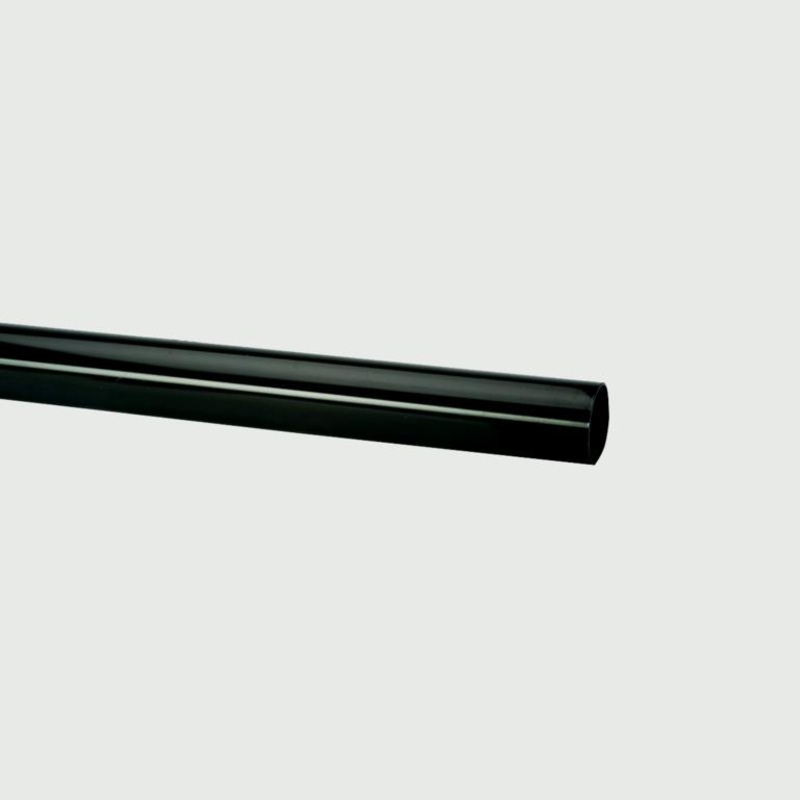 Polypipe Mini Downpipe Black 50mm x 2m