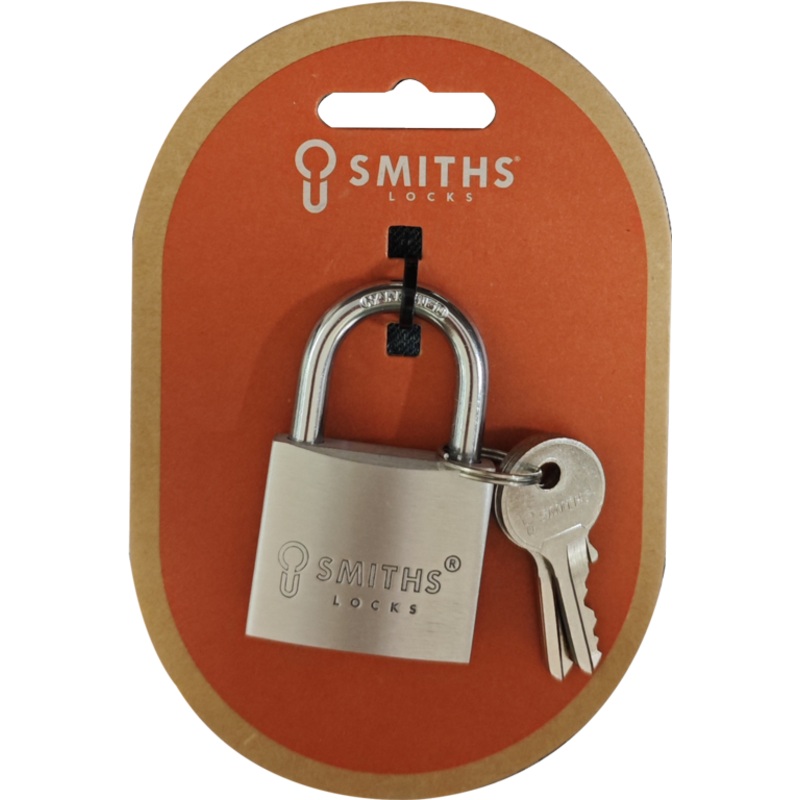 Smiths Locks Aluminium Padlock 40mm