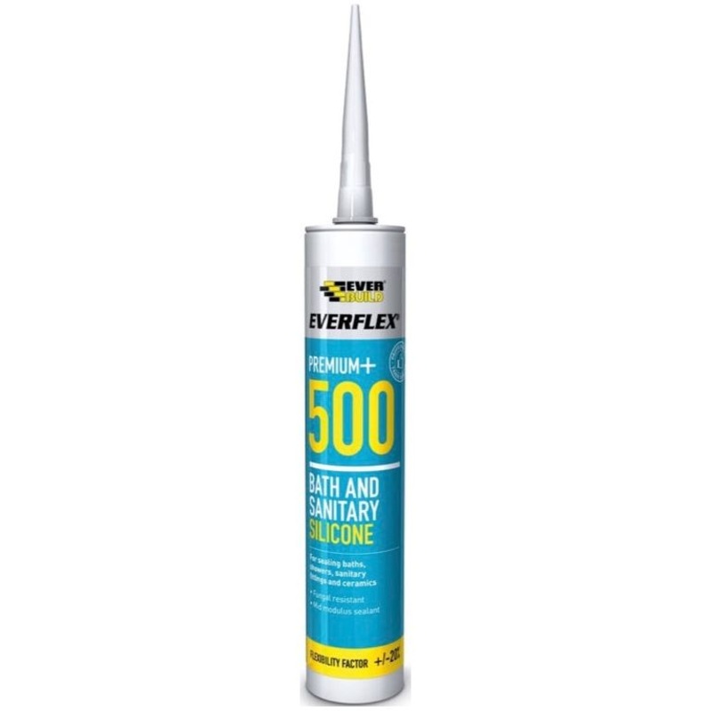 Everbuild Everflex Sanitary Silicone 310ml