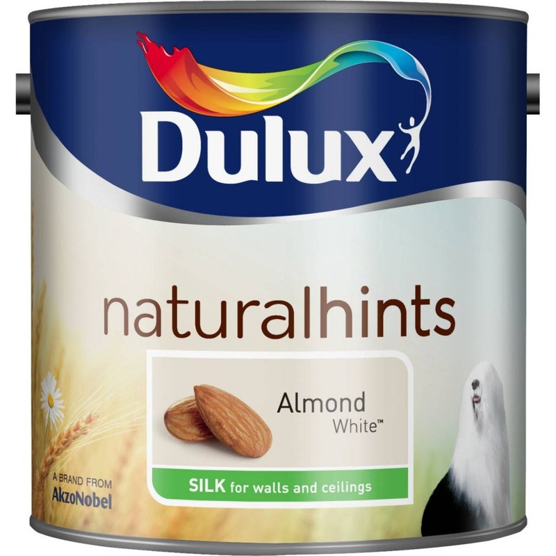 Dulux Silk 2.5L|Almond White|Apple White|Auburn Embers|Blush Pink|Boho Blush|Bright Skies|California Days|Chic Shadow|Coastal Grey|Copper Blush|Cornflower White|Denim Drift|Dusted Fondant|Egyptian Cotton|Emerald Glade|Fine Cream|First Dawn|Fresh Artichoke