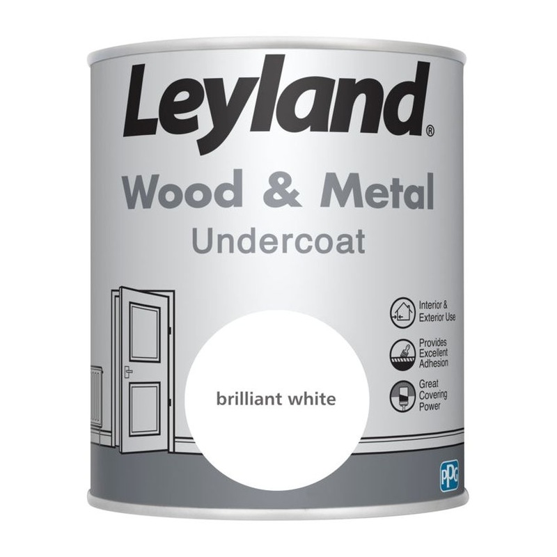 Leyland Wood & Metal Undercoat 750ml