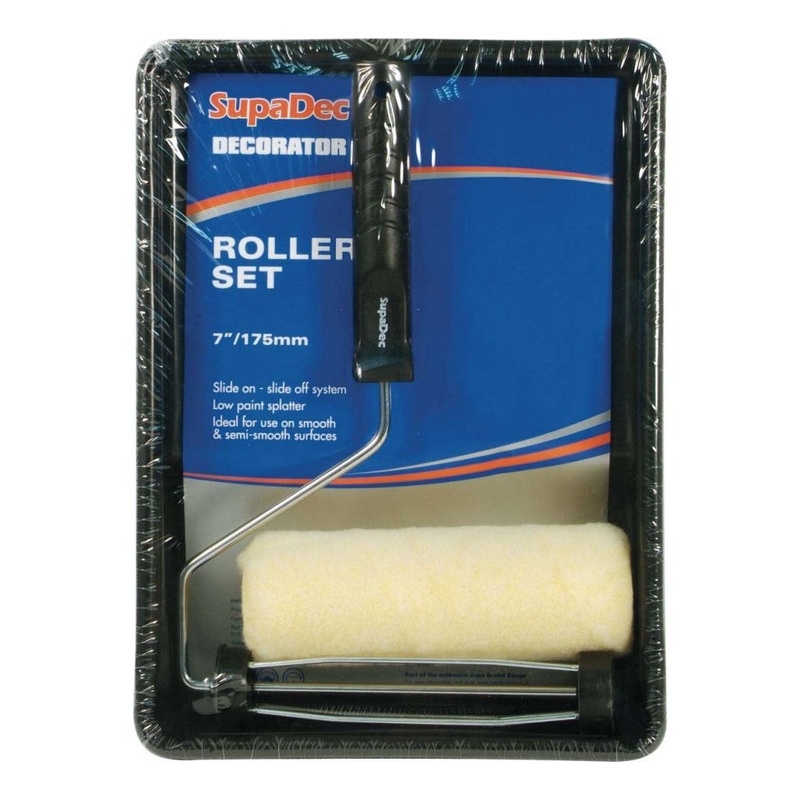 SupaDec Cage Frame Roller & Tray Set  7/175mm