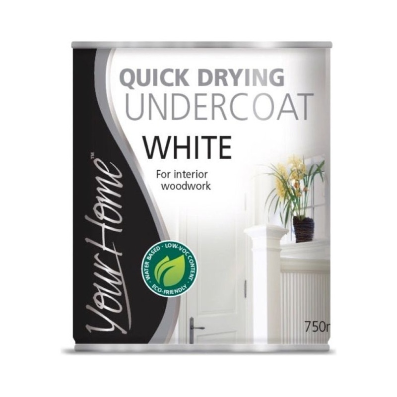 Your Home Quick Drying Undercoat 750ml White