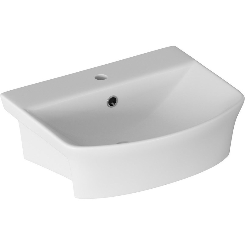Abana 500x400mm 1TH Semi Recessed Basin