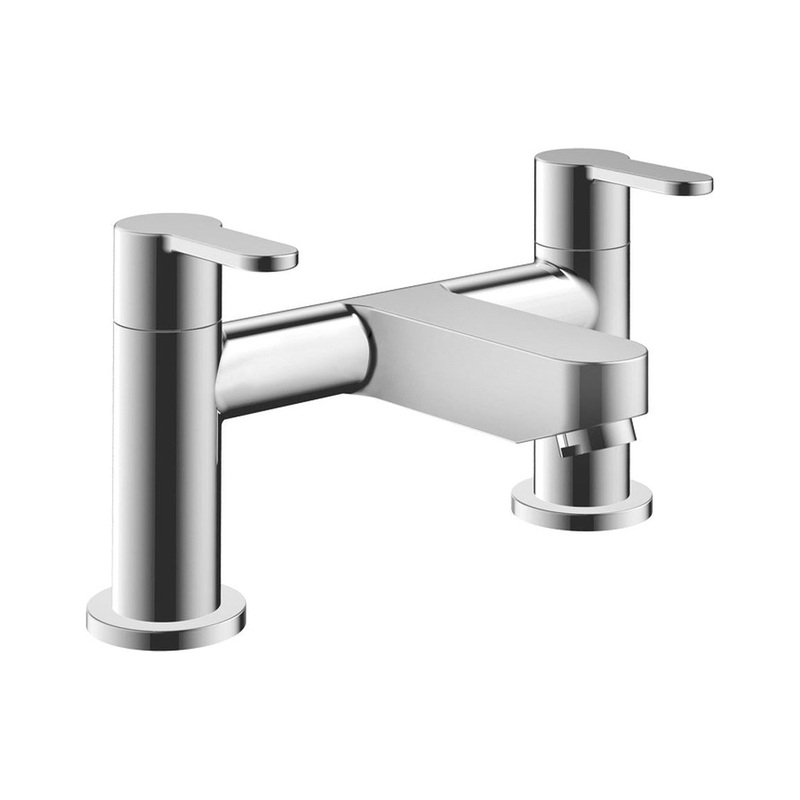 Crowther Bath Filler – Chrome