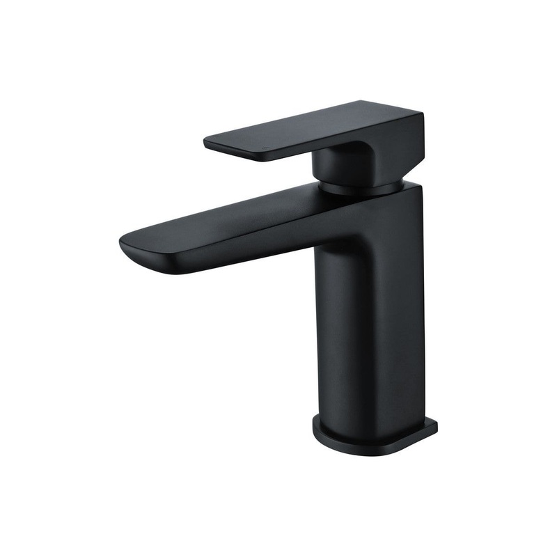 Fegge Basin Mixer & Waste – Matt Black