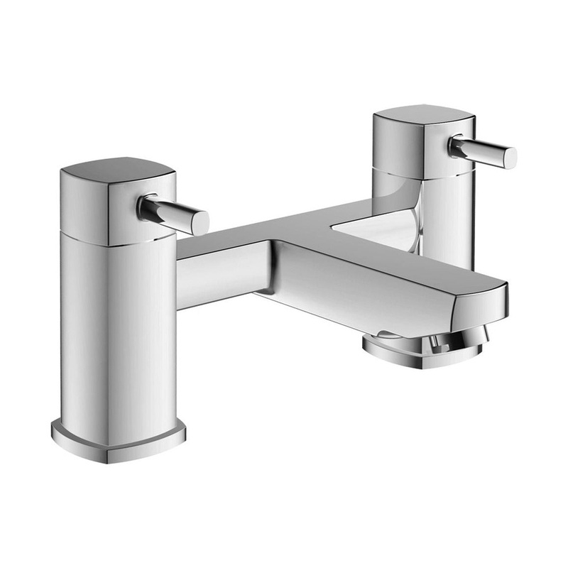 Neki Bath Filler – Chrome