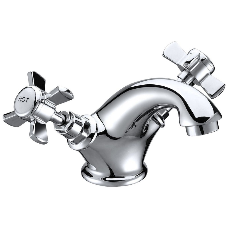 Neni Basin Mixer & Waste – Chrome