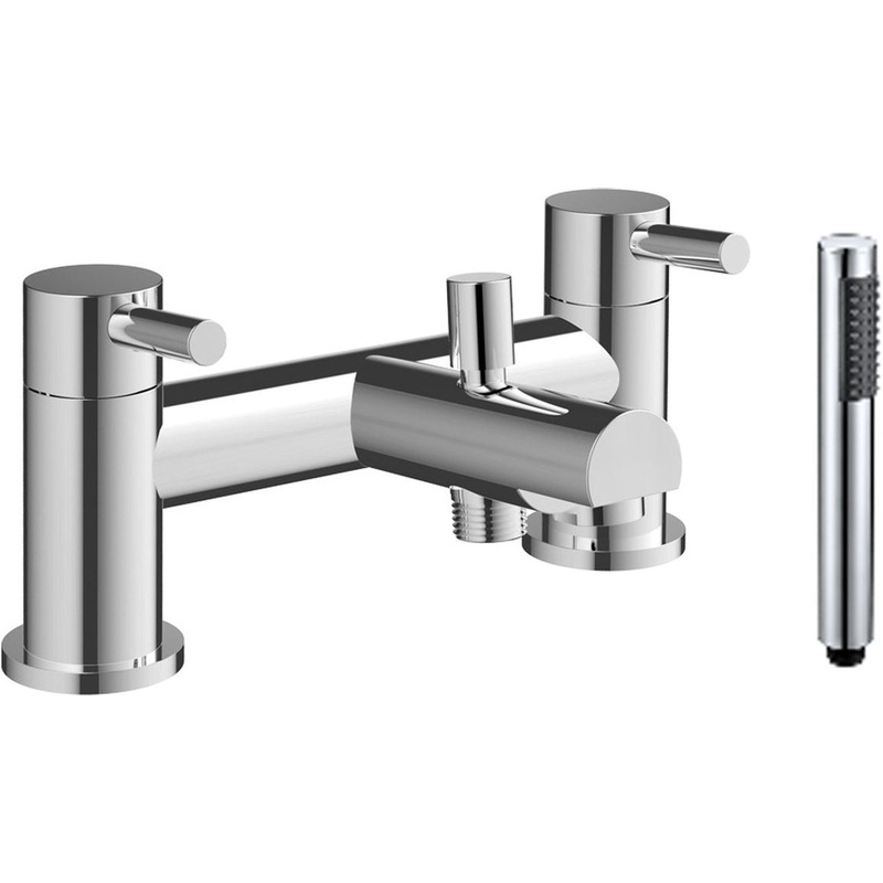 Achina Bath/Shower Mixer & Bracket – Chrome