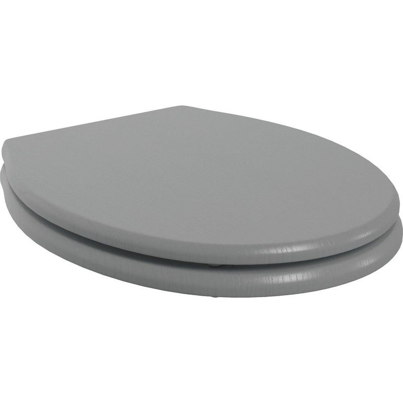 Lucia Soft Close Toilet Seat – Grey Ash