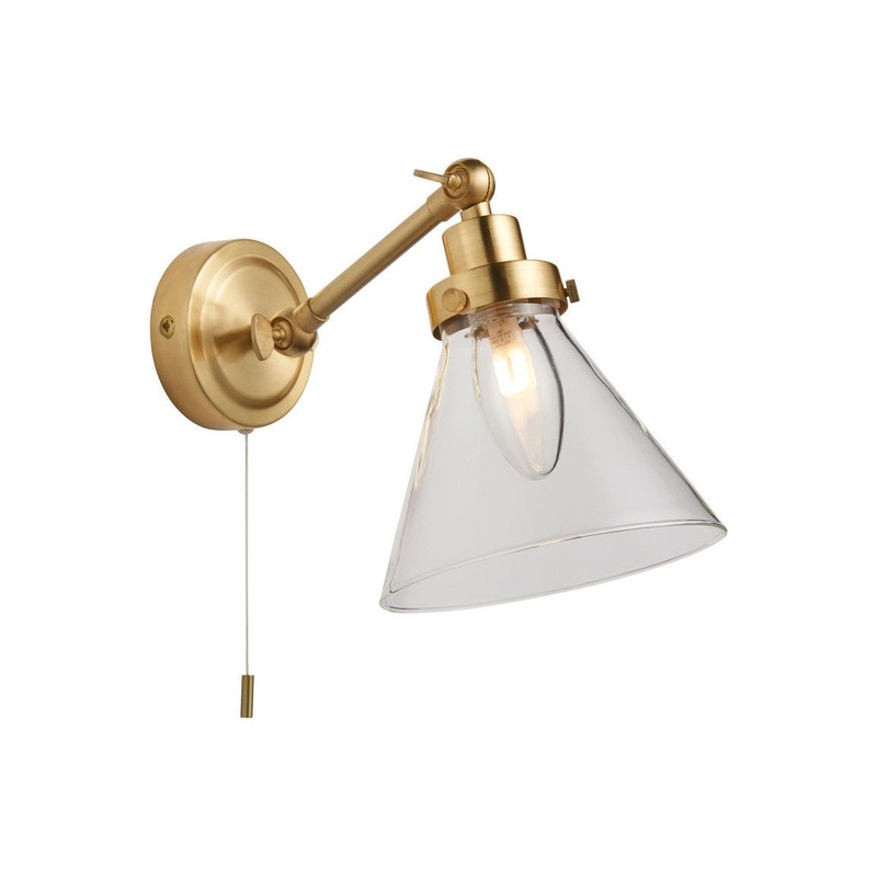 Dundalk Wall Light – Brushed Brass