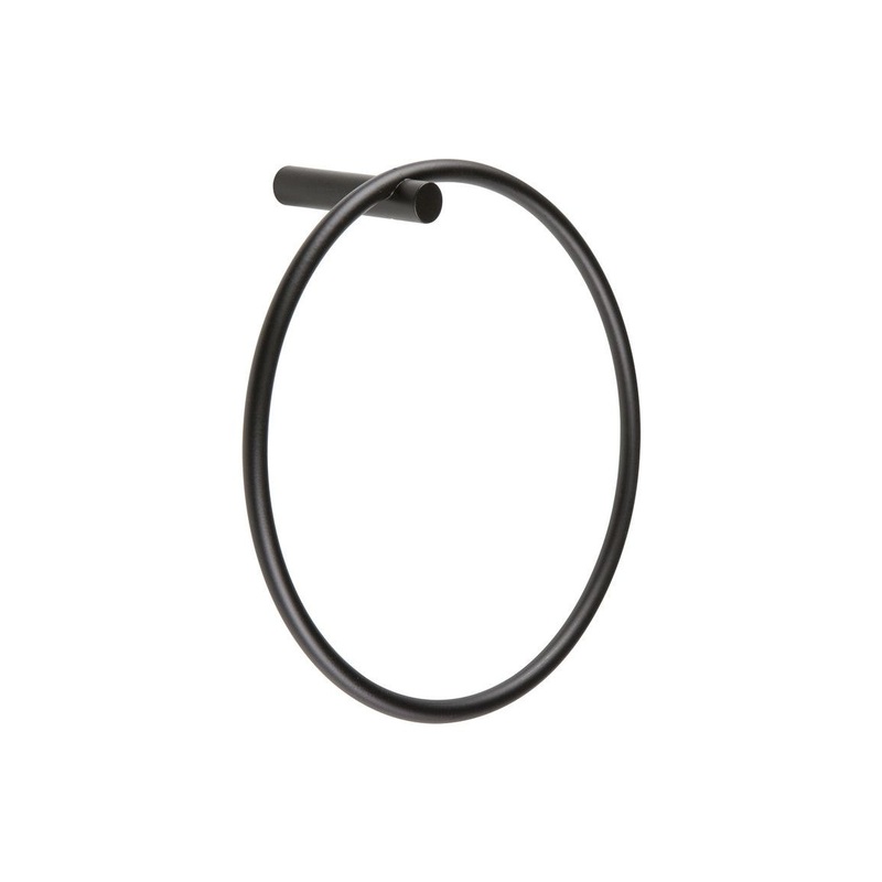 Guildwood Towel Ring – Black