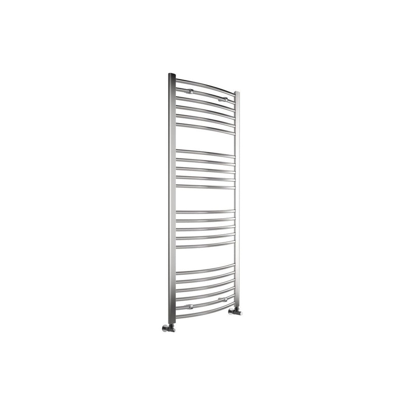Briar Curved 30mm Ladder Radiator (600x1600x30mm) – Chrome Radiator