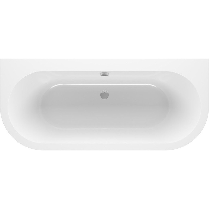 Gaia Back To Wall 1700x750x600mm 0TH Bath w/Legs