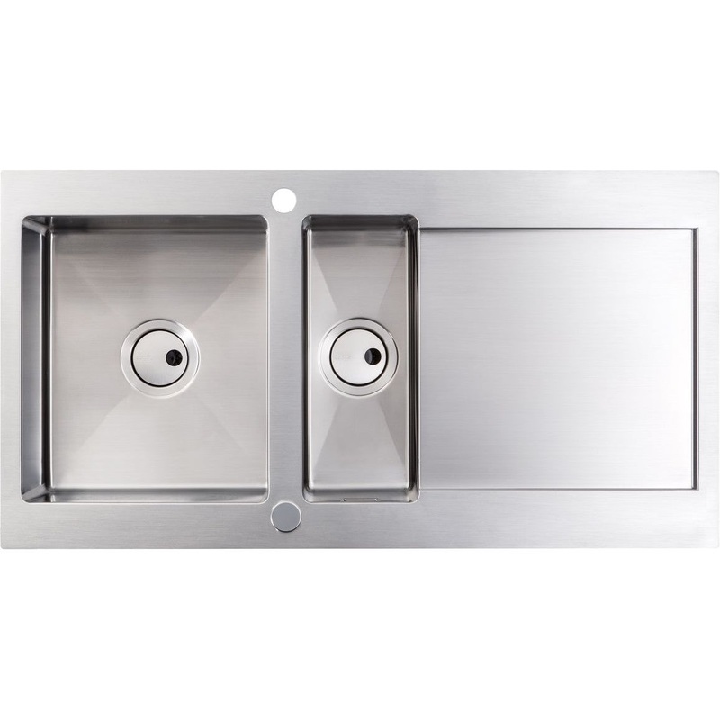 Abode Verve 1.5B & Drainer Inset Sink – St/Steel