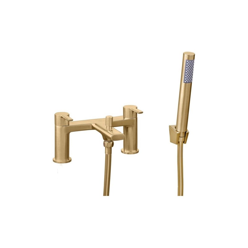 Avery Bath/Shower Mixer – Brushed Brass
