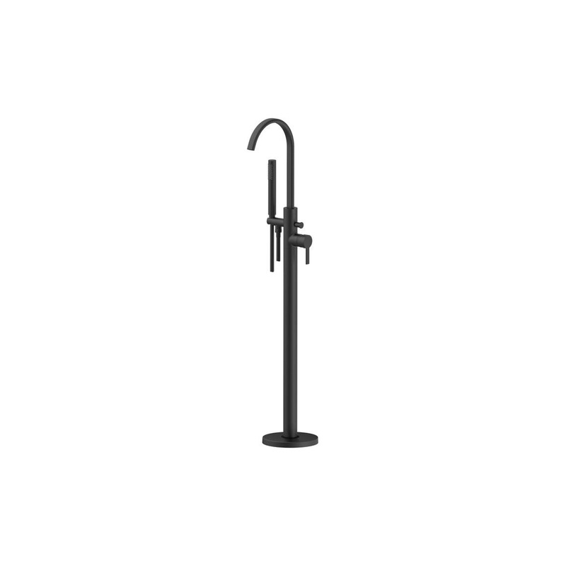 Avery Floor Standing Bath/Shower Mixer – Matt Black