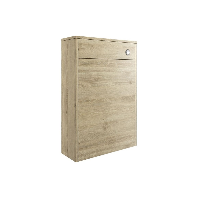 Frontage 600mm Floor Standing WC Unit – Havana Oak