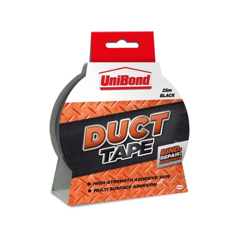 UniBond Original Duct Tape Black 50mm x 25m