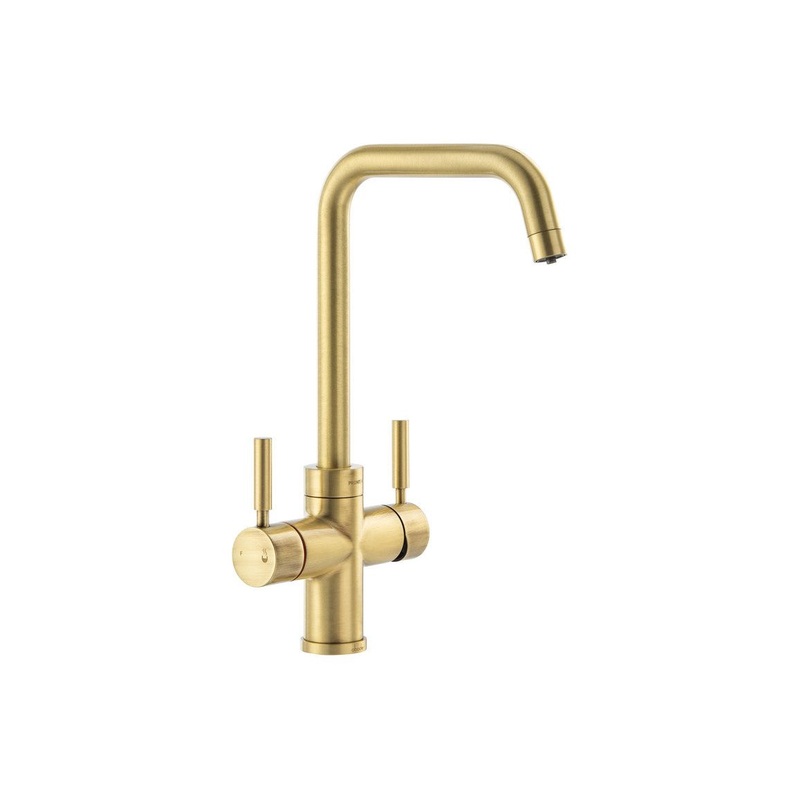 Abode Propure 4 IN 1 Quad Spout Monobloc Tap – Brushed Brass