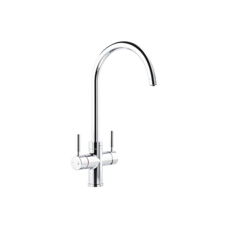 Abode Propure 4 IN 1 Swan Spout Monobloc Tap – Chrome