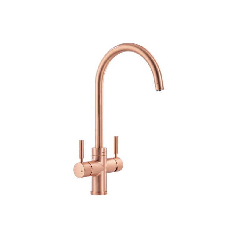 Abode Propure 4 IN 1 Swan Spout Monobloc Tap – Urban Copper