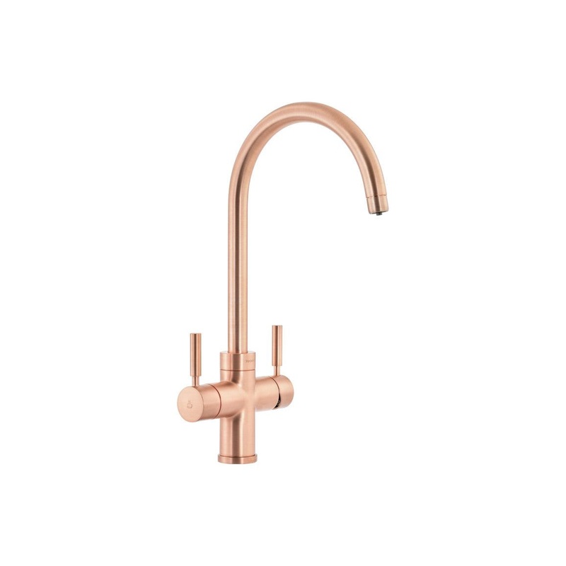 Abode Prostream 3 IN 1 Swan Spout Monobloc Tap – Urban Copper