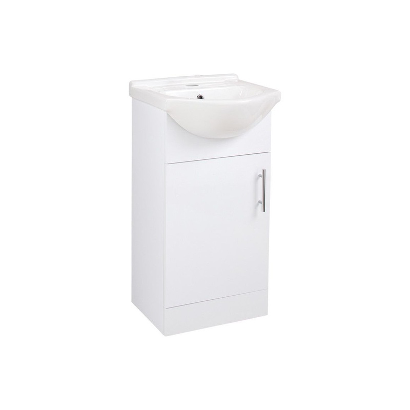 Aspen 450mm Basin Unit & Basin – White Gloss