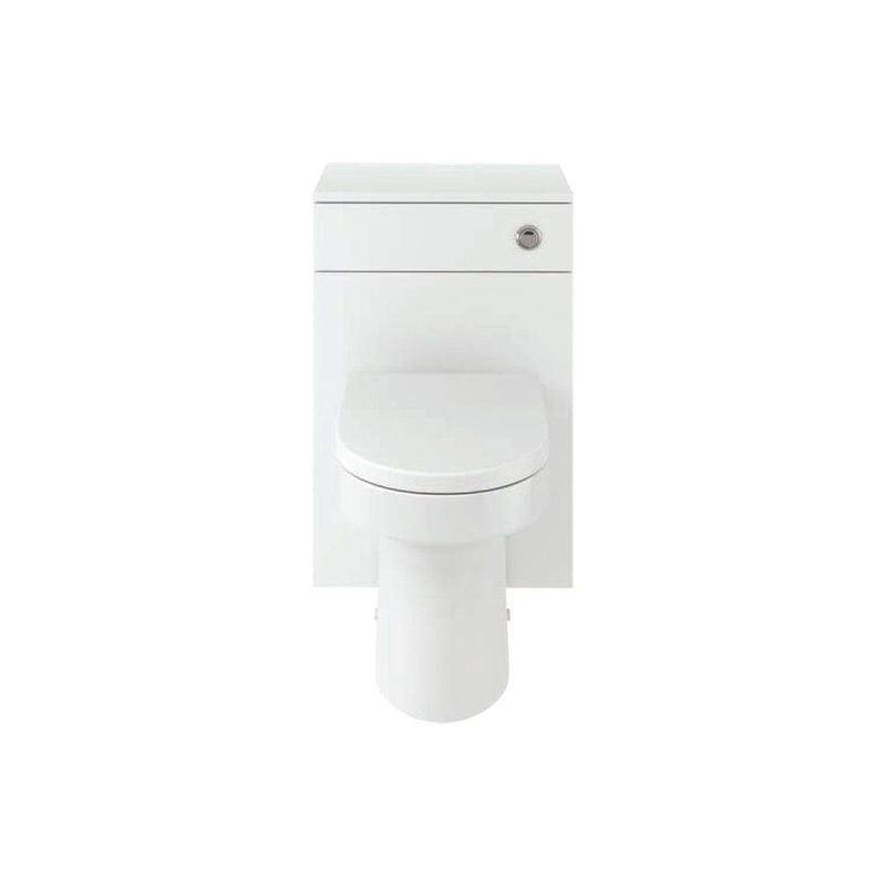 Aspen 500mm WC Unit & BTW Pan Pack – White Gloss