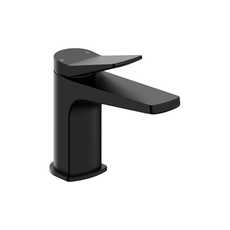Bista Basin Mixer & Waste – Matt Black