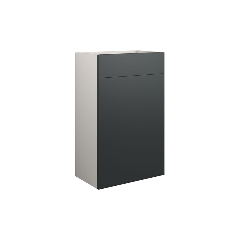 Camil 500mm Standard WC Unit – Matt Graphite Grey