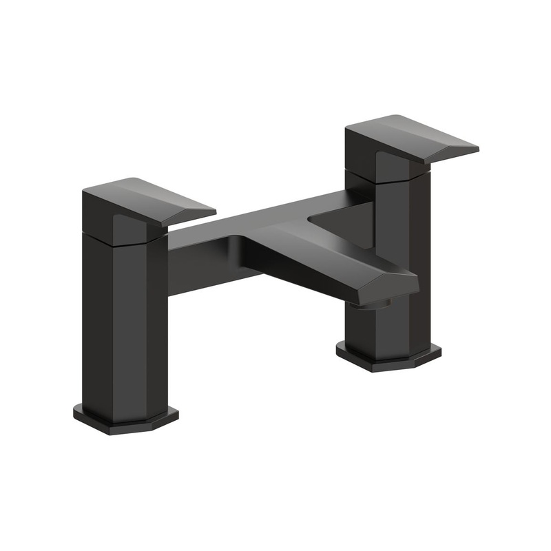 Roose Bath Filler – Matt Black