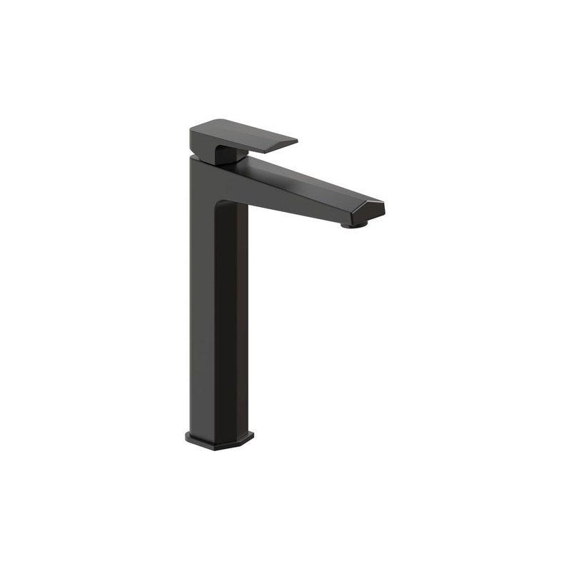 Roose Tall Basin Mixer – Matt Black